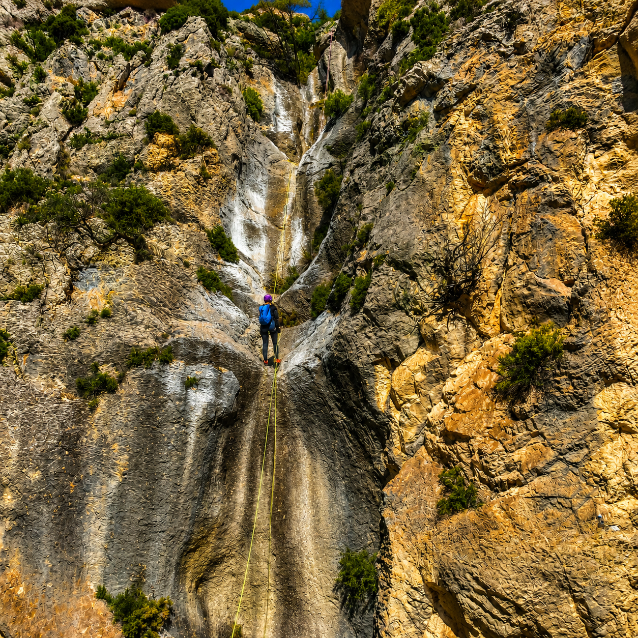 Gran rápel Barranco del Teular
