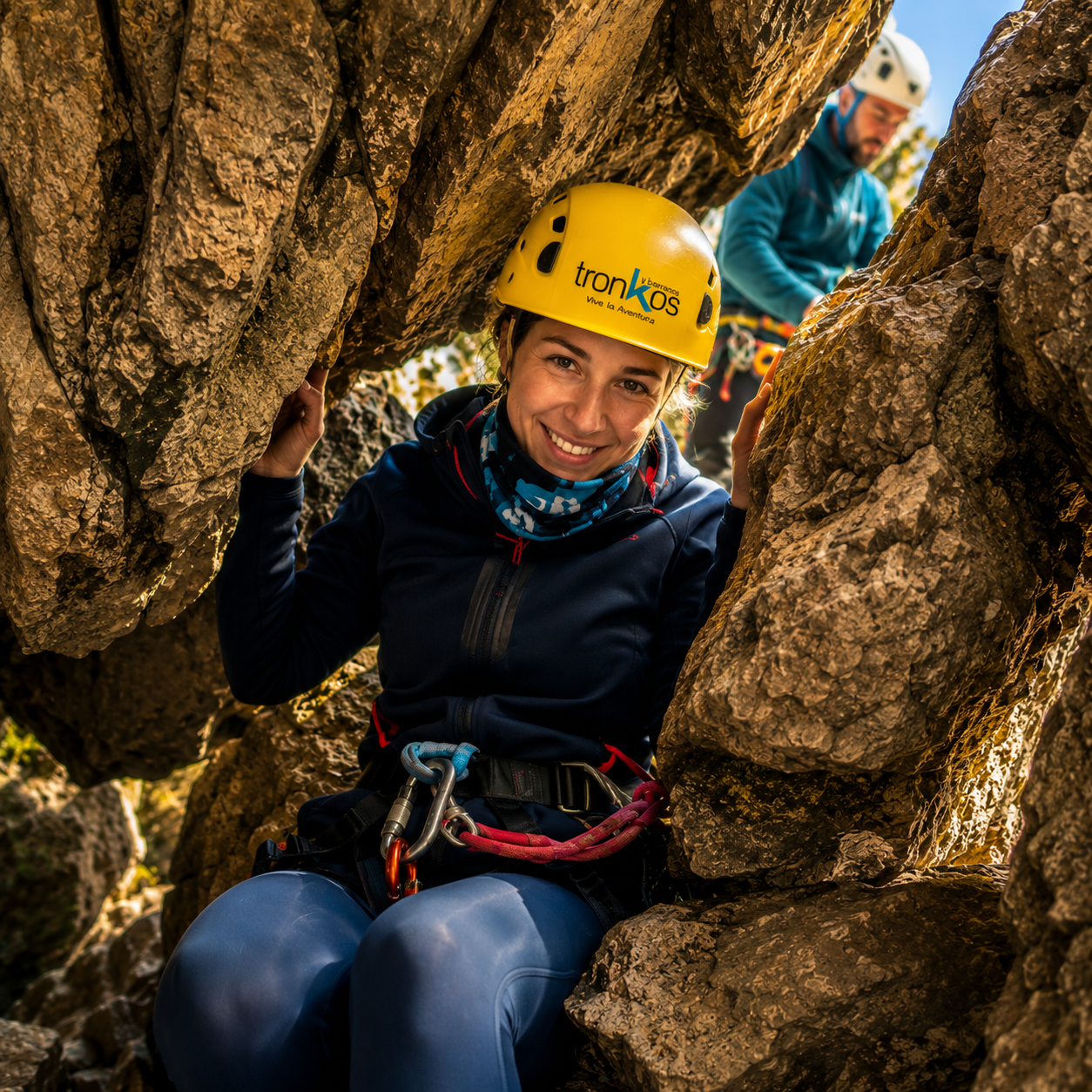 Paso estrecho Barranco del Teular