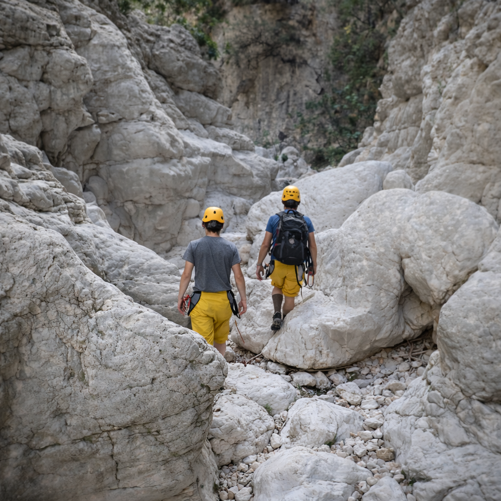 Progresión en el Barranco del Infierno