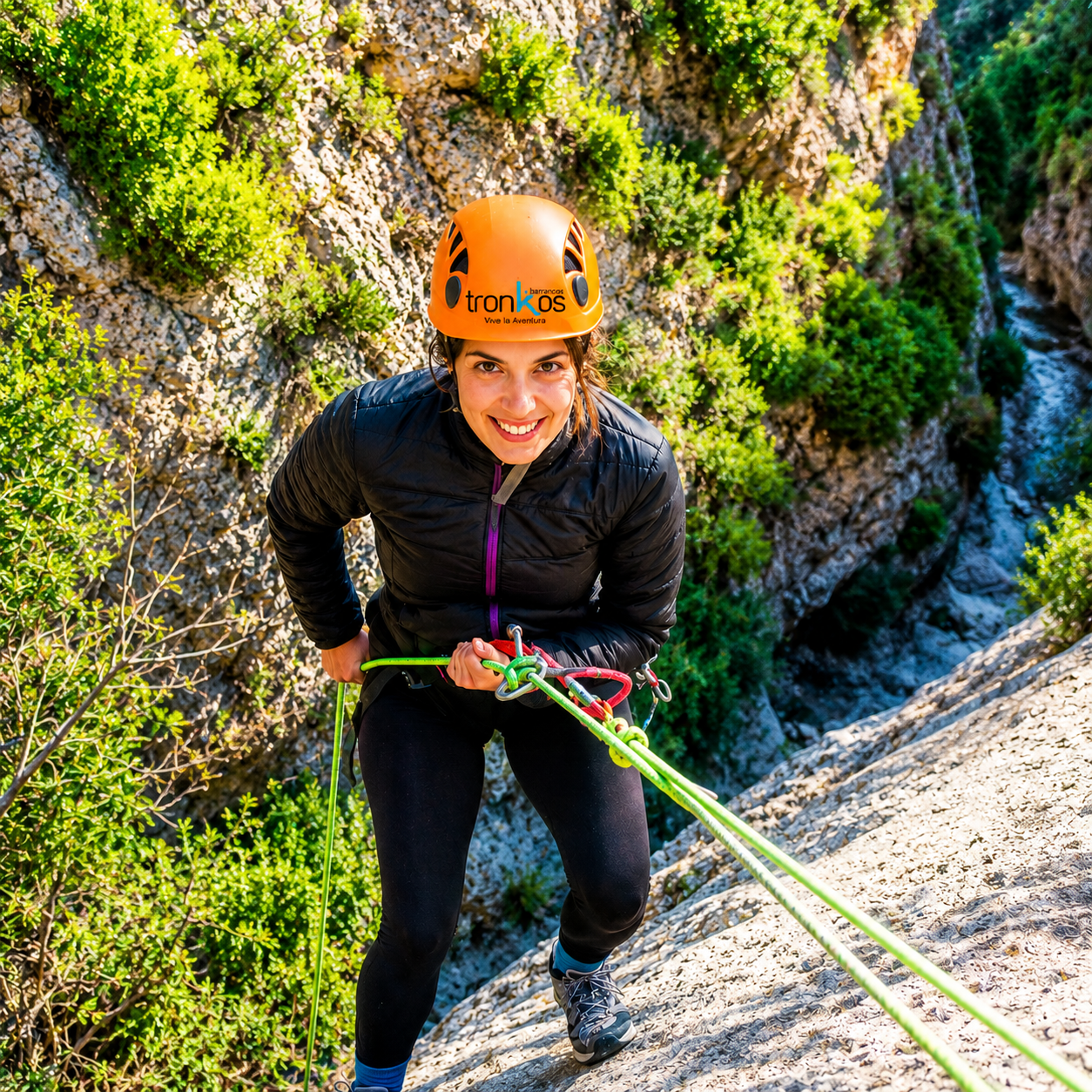 Aventura vertical en Abdet