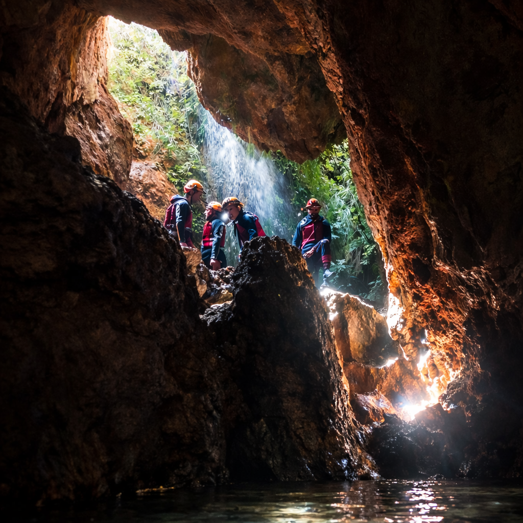 Entrada natural del Túnel del Sumidor