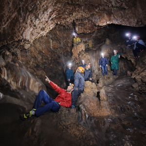 Espeleología en la Cueva de la Sarsa – Sala principal