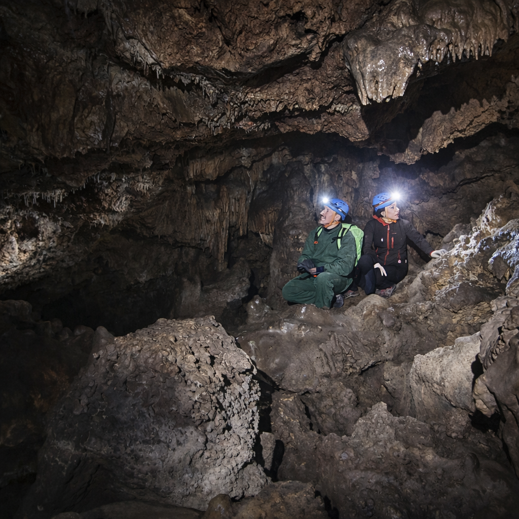 Exploración guiada en la Cueva de la Sarsa