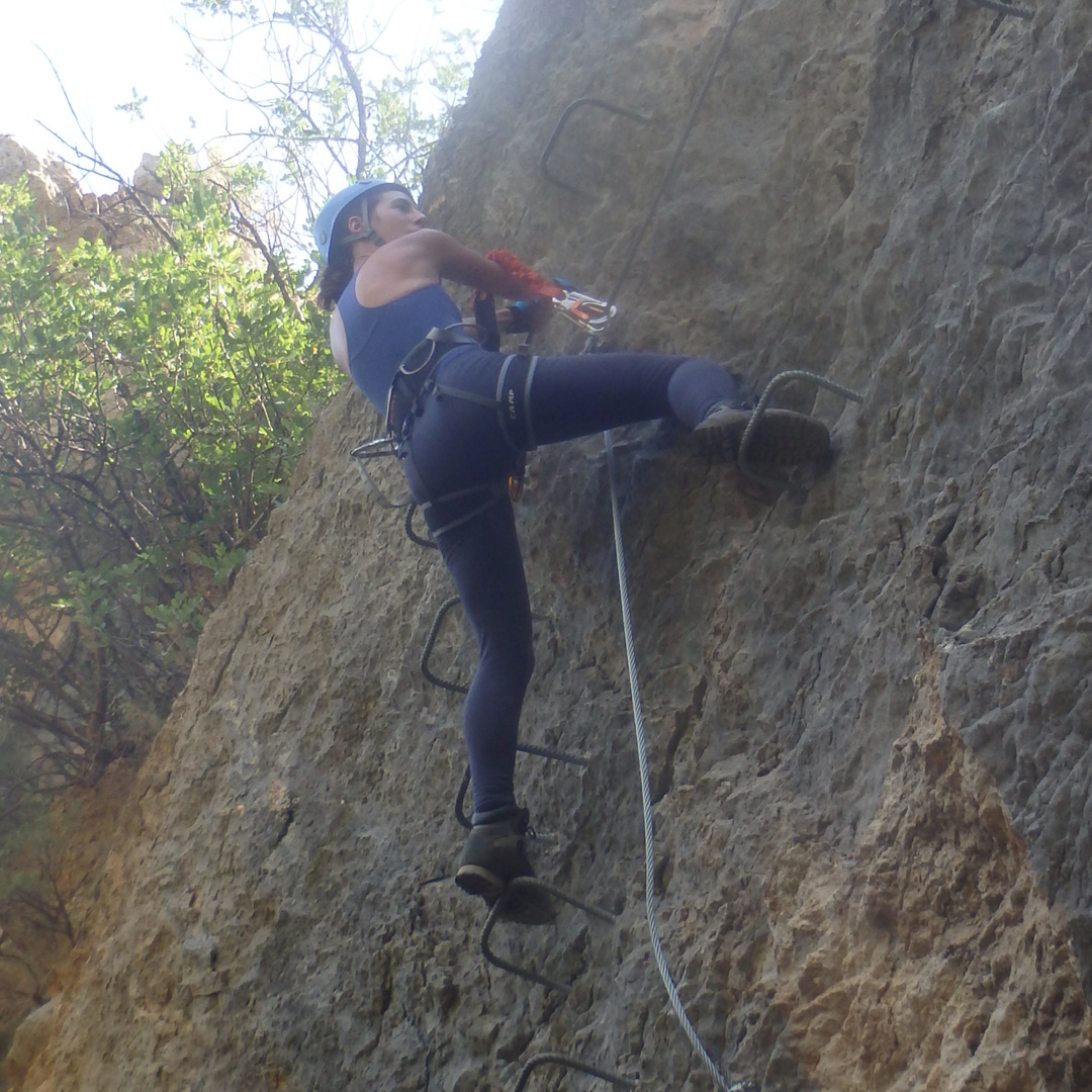 Vía Ferrata de los Baños de Quesa Vía Ferrata de los Baños de Quesa