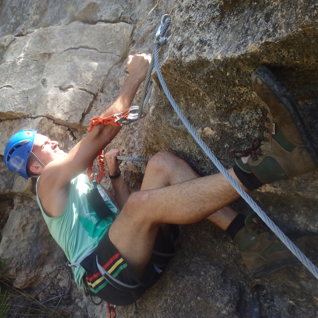 Vía Ferrata de Quesa Vía Ferrata de Quesa