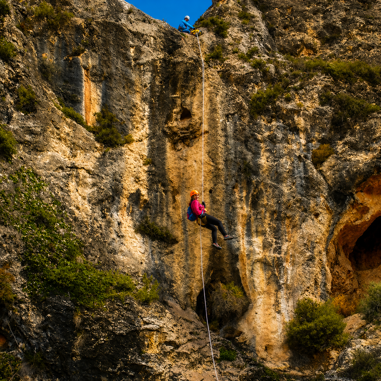 Gran rápel del Barranco del Soler