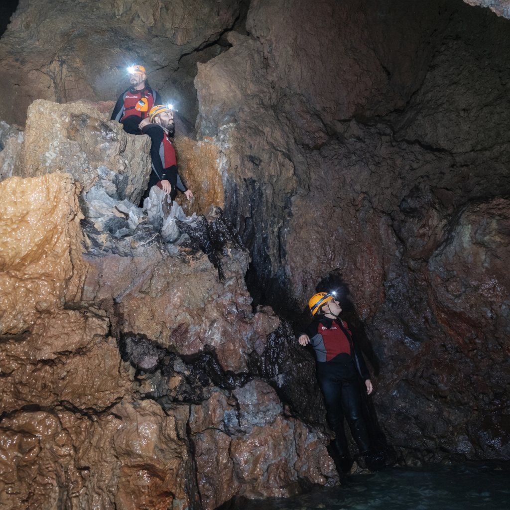 Gran sala interior del Túnel del Sumidor