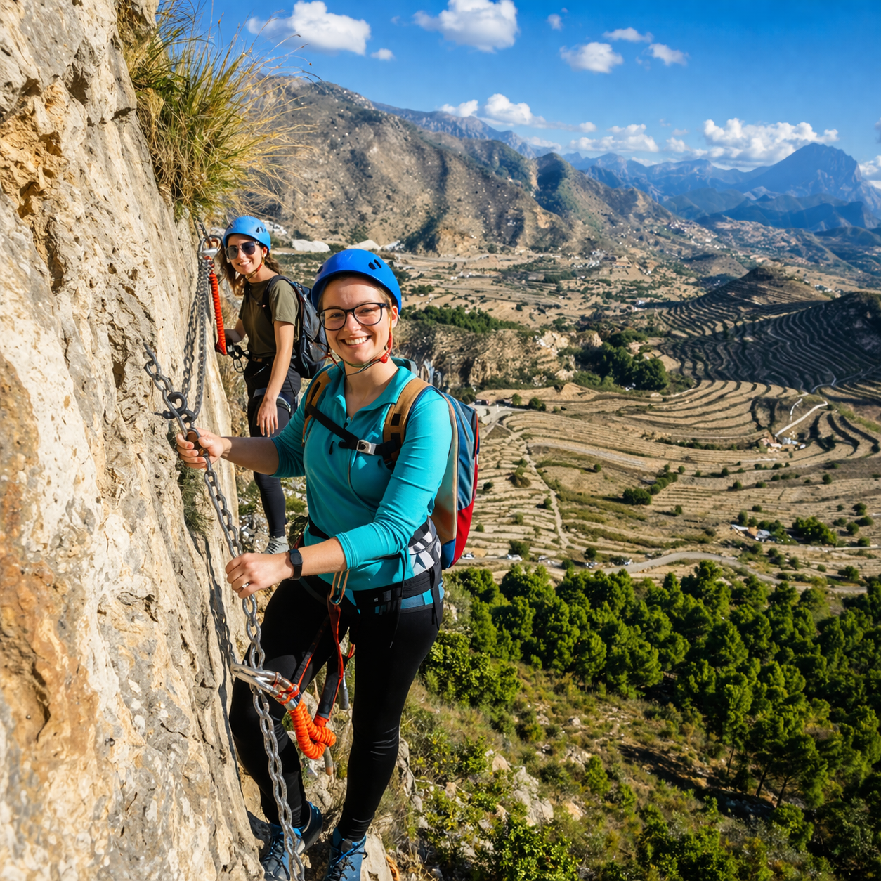 Travesía aérea con vistas en Relleu