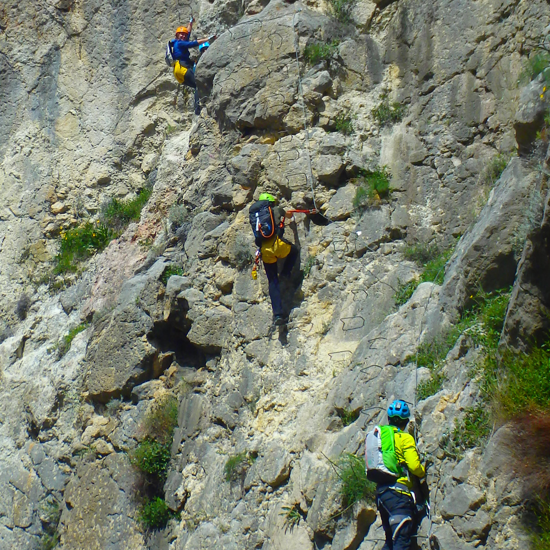 Via ferrata del Chorro con Tronkos y Barrancos Via ferrata del Chorro con Tronkos y Barrancos