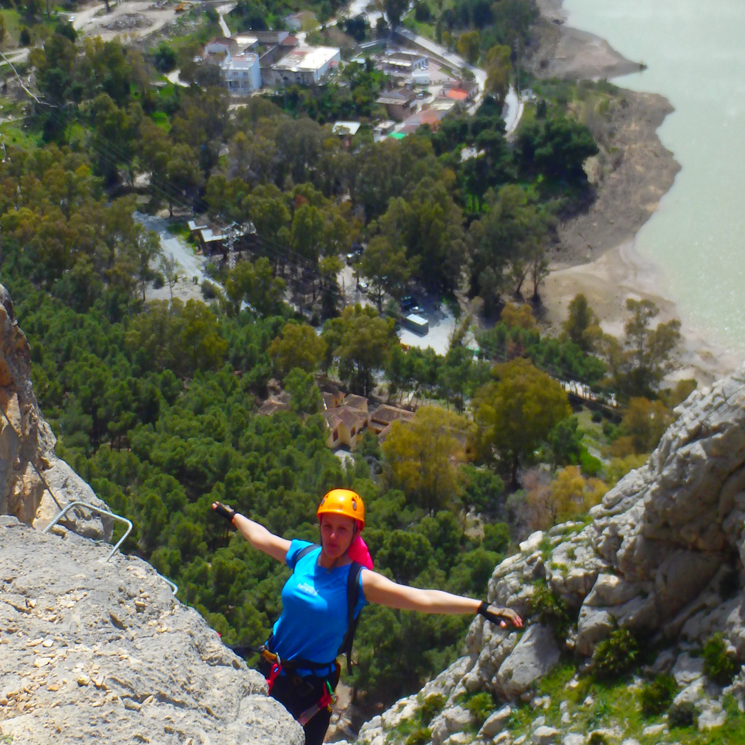 Via ferrata del Chorro con Tronkos y Barrancos Via ferrata del Chorro con Tronkos y Barrancos