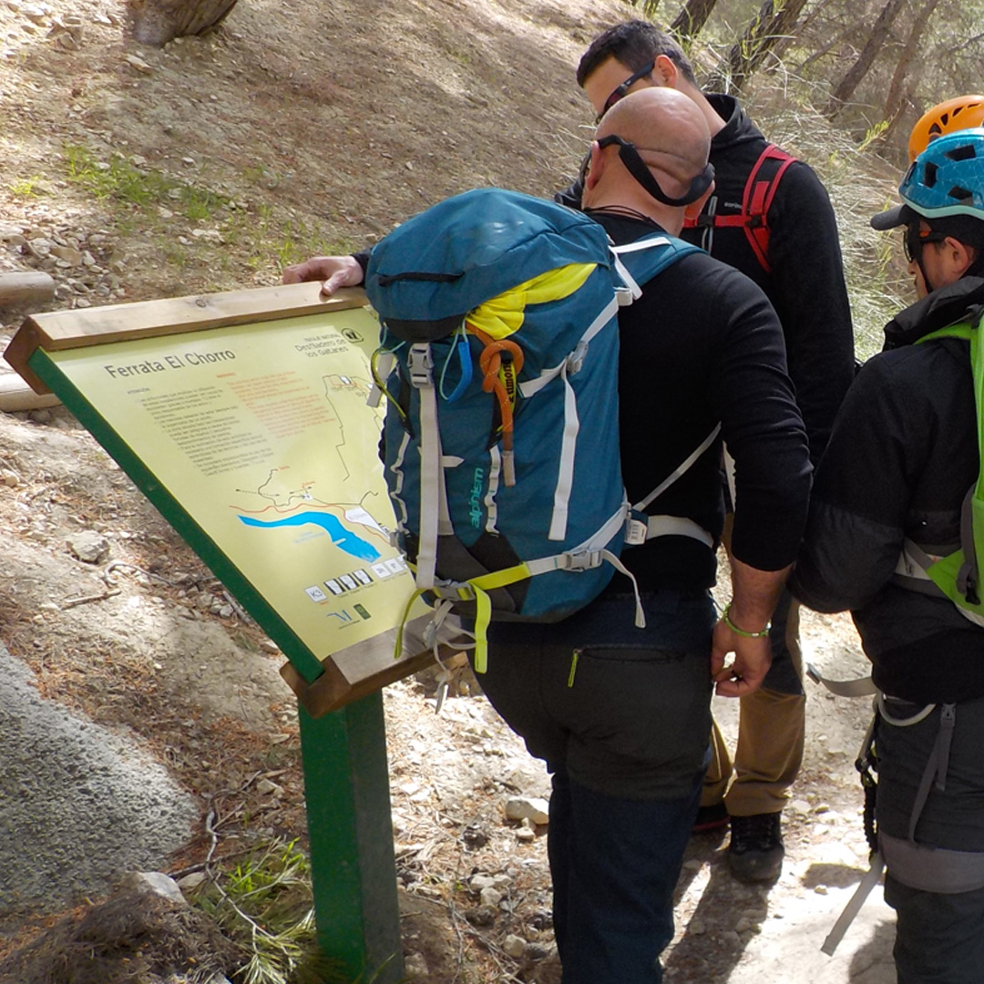 Via ferrata del Chorro con Tronkos y Barrancos Via ferrata del Chorro con Tronkos y Barrancos