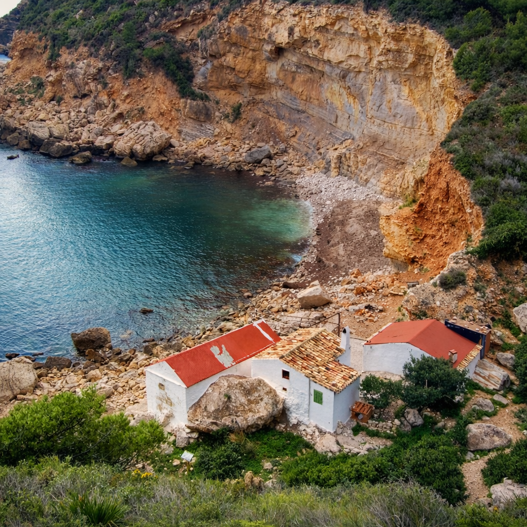 Casetas de pescadores Cala Llebeig – Benitatxell
