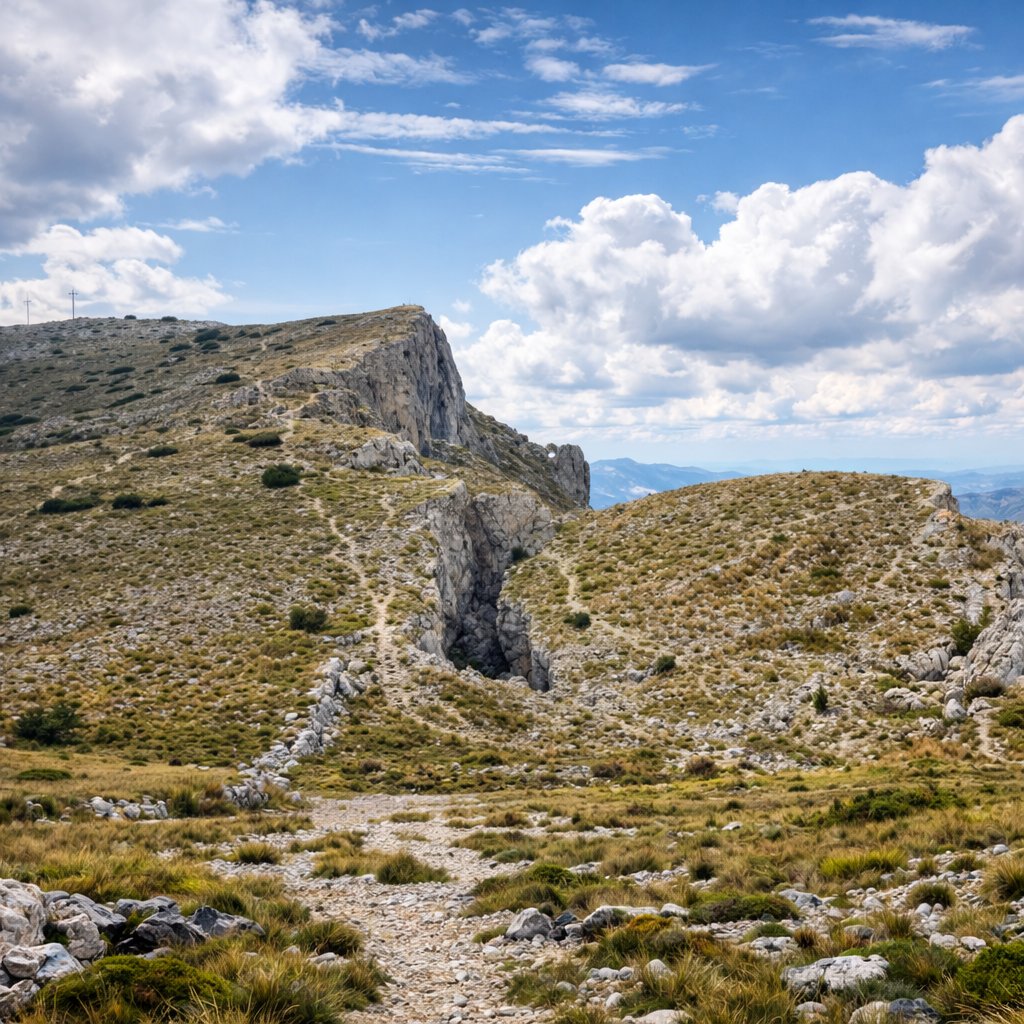 Descenso hacia la Font del Partegat