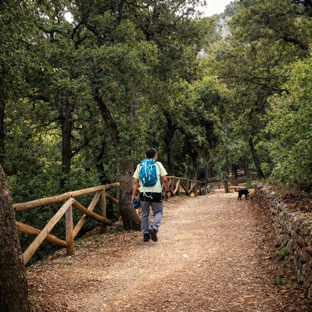 Senderismo en el Carrascar de la Font Roja