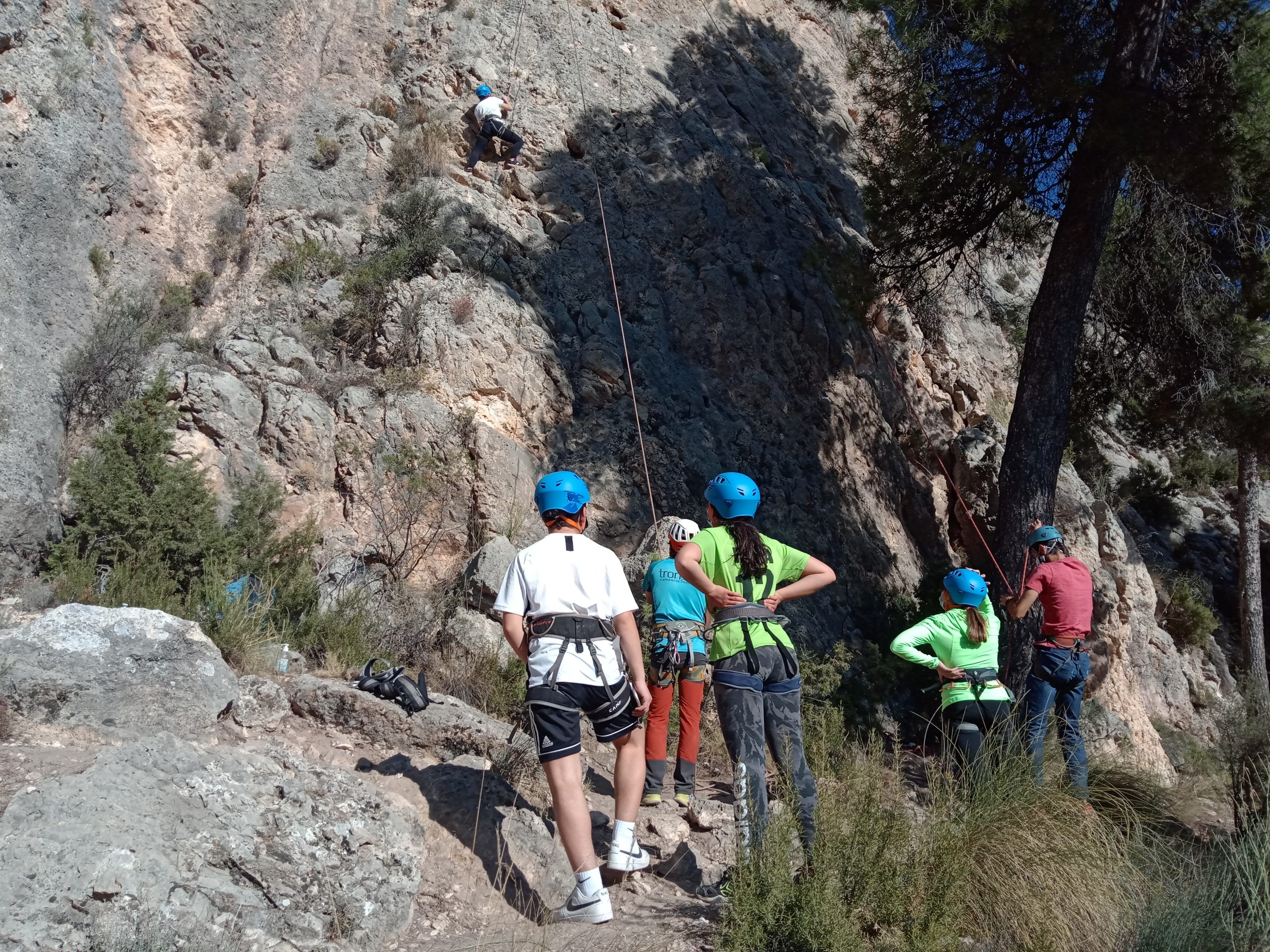 Bautismo de escalada deportiva Bautismo de escalada deportiva