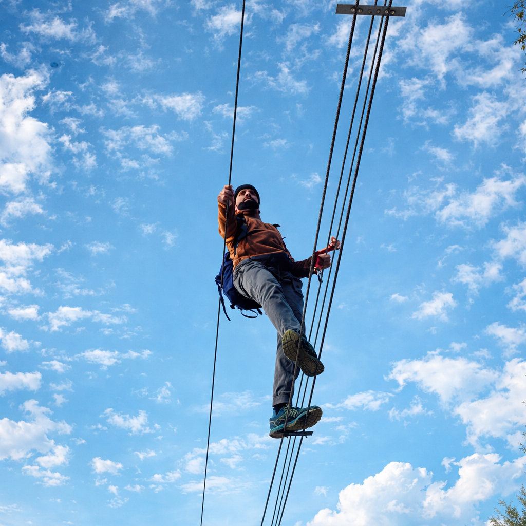 Paso aéreo ferrata Redován