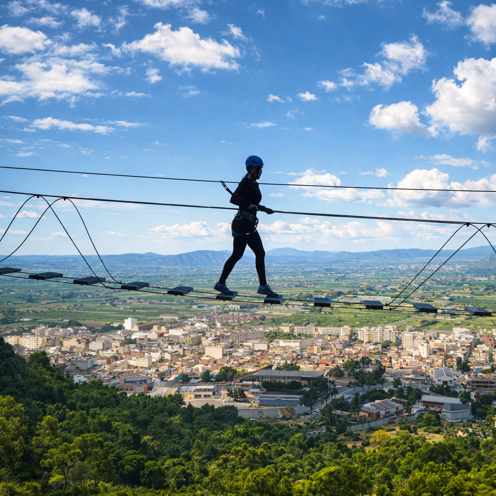 Puente colgante Redován