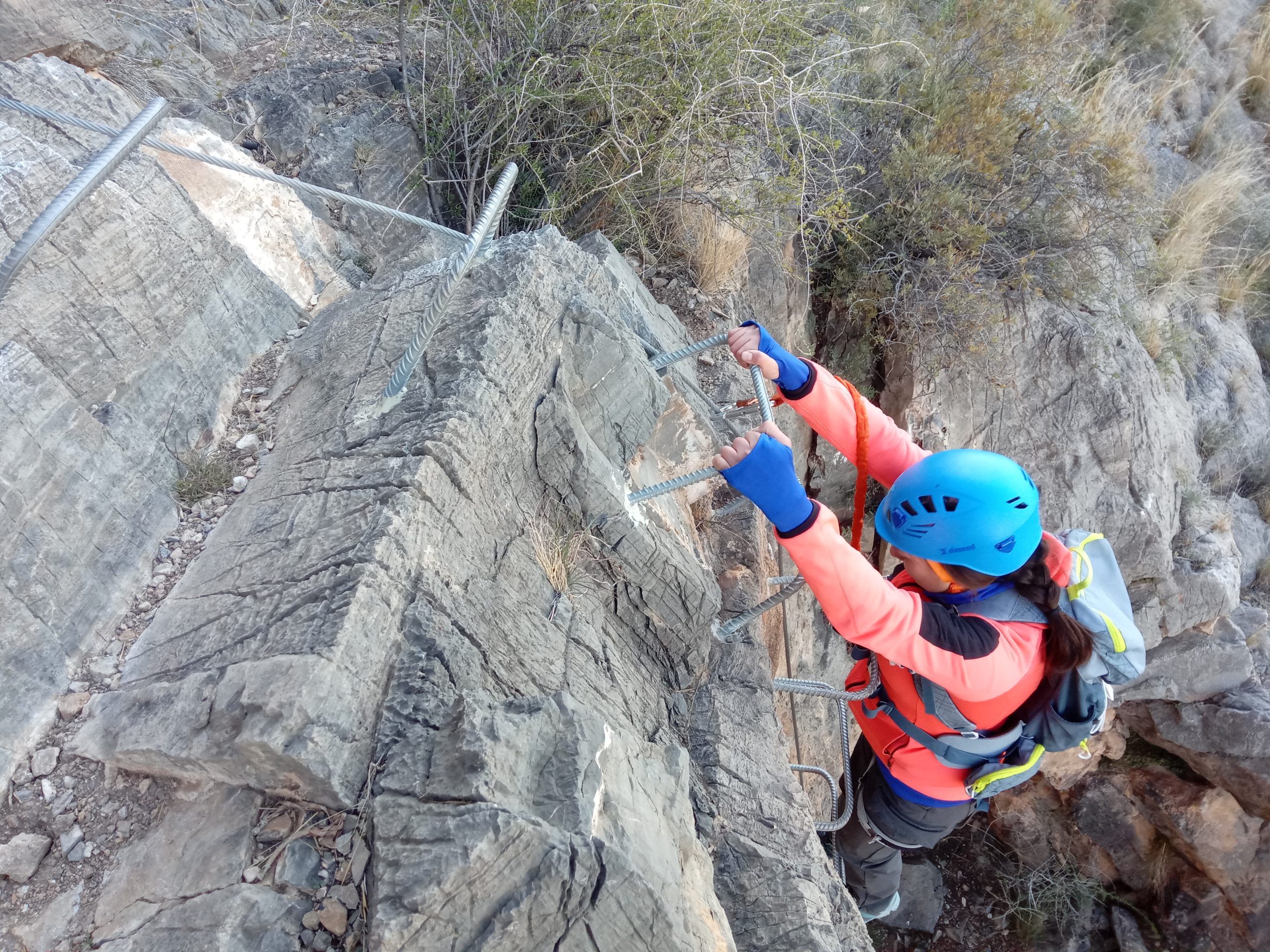 Vía Ferrata de Redován tramo familiar Vía Ferrata de Redován tramo familiar