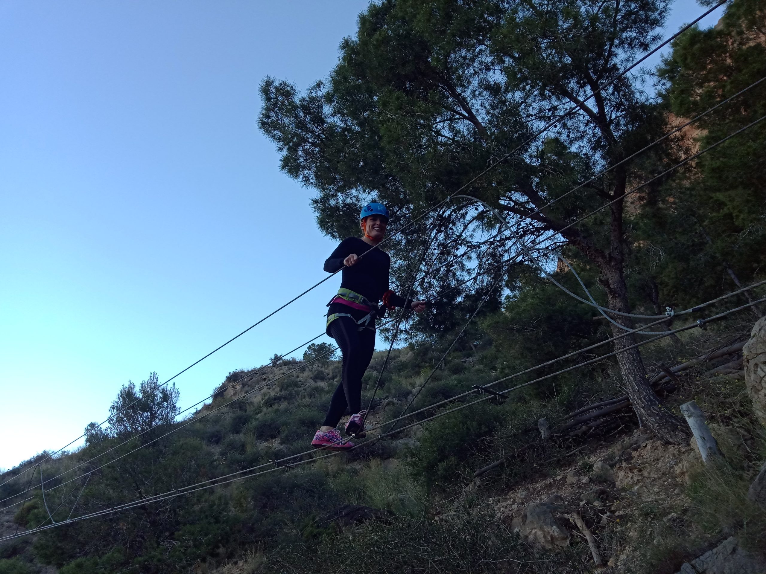 Vía Ferrata de Redován tramo familiar Vía Ferrata de Redován tramo familiar