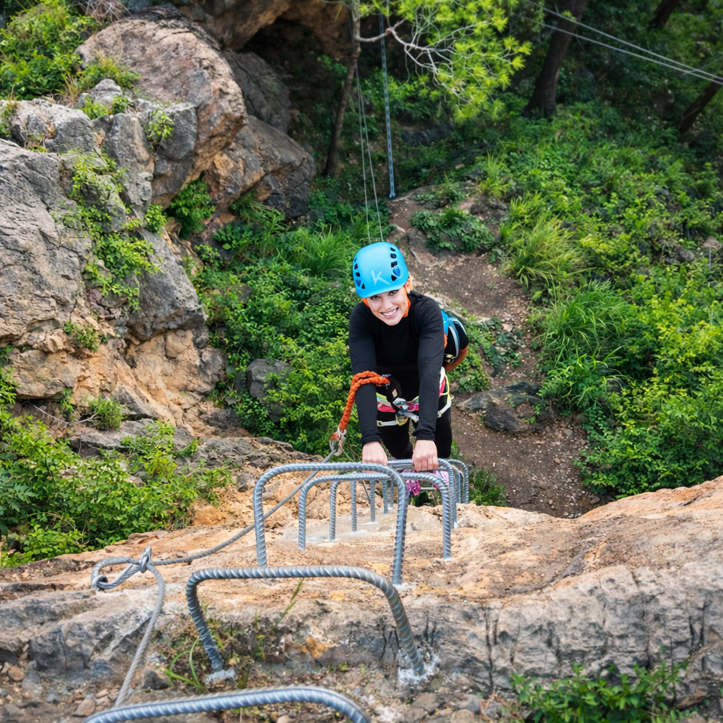 Vía Ferrata de Redován tramo familiar