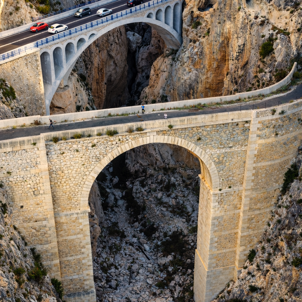Puentes del Mascarat en Calpe