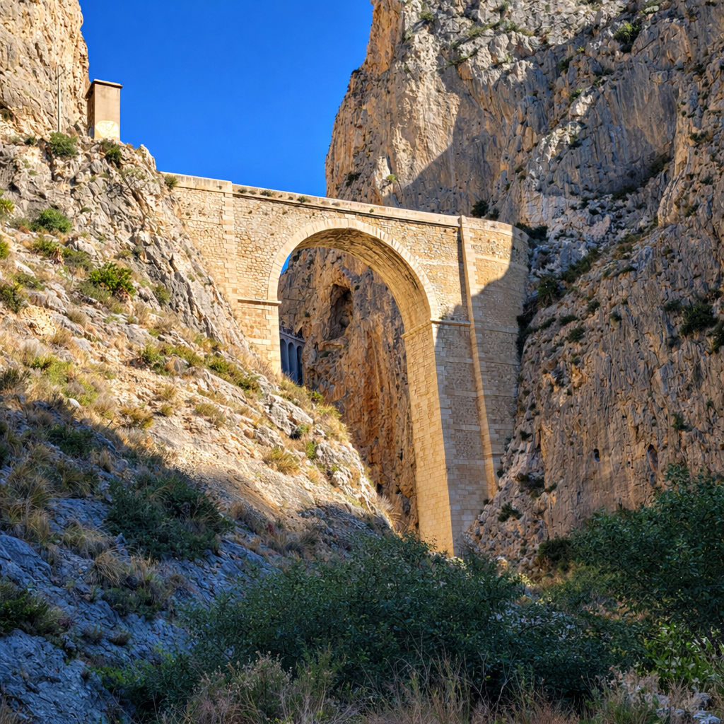 Puente del Mascarat en Calpe