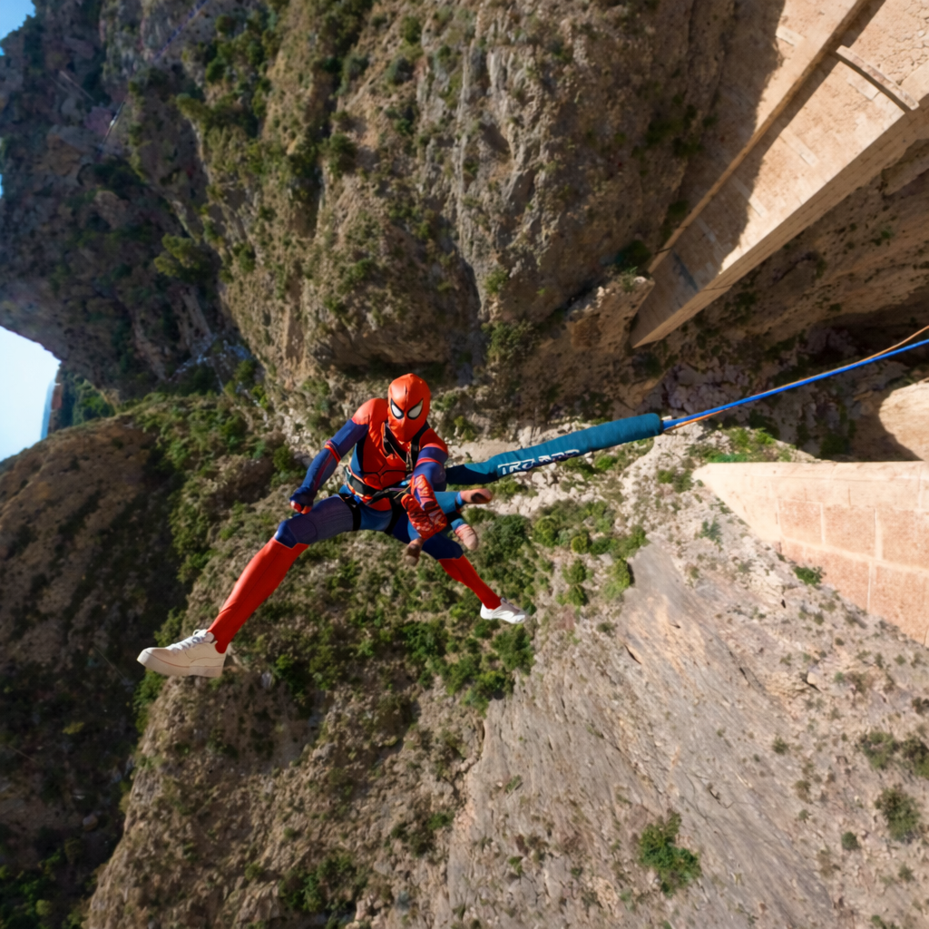 Puenting sobre el cañón del Mascarat