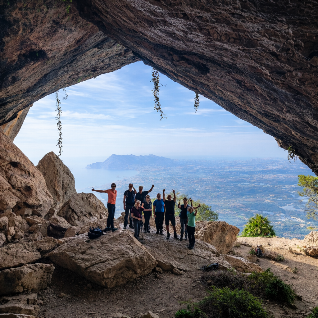 Vistas panorámicas desde el Forat de Bernia