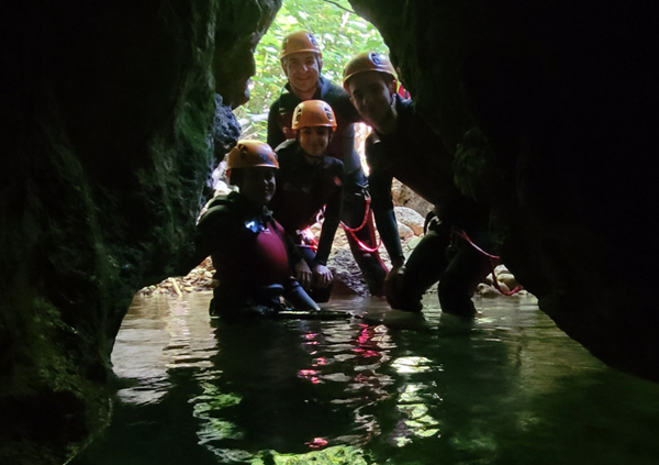 Barranco acuático Gorgo de la escalera